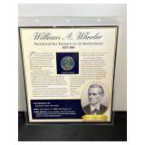 William A Wheeler Vice President Medallion & Stamp