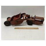 Vintage Structo Press Steel Scraper Construction T