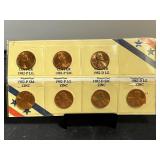 1982 Lincoln Penny Variation Set