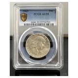 1963 Franklin Half PCGS AU 55