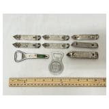 9 Assorted Bottle Openers