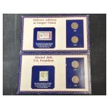 1949, 1950, 1953, & 1954 Wheat Penny & Stamp Colle