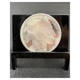 Buffalo Nickel Design 1 Oz Silver Round
