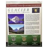 Glacier Quarter & Stamp Collection