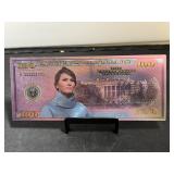 $100 Melania Commemorative Note