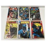 6 Assorted Batman DC Comics