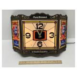 Old Style Beer Lighted Advertising Clock