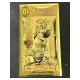 $1 Nevada Goldback 1/1000th Oz 24 Karat Gold Note