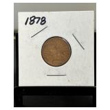 1878 Indian Head Penny