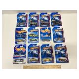 12 New Hot Wheels Toy Cars