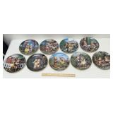9 Hummel Collector Plates