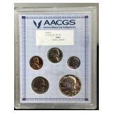 1968S Coin Set AACGS PR 67