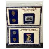 1939, 1940, 1943, & 1944 Wheat Penny & Stamp Colle