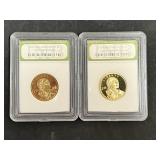 2000S & 2009S Sacajawea Dollars INB DCAM GEM Proof