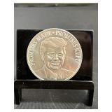 Trump 1 Oz Silver Round