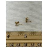 14 Karat Gold Scrap Earrings