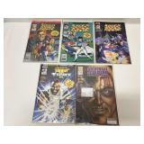 5 Assorted #1 Issue Now Comics Speed Racer Etc.