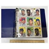 Binder Of Topps Baseball Cards