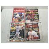 4 Assorted Baseball & NASCAR Magazines