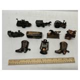 10 Assorted Pencil Sharpener Figures