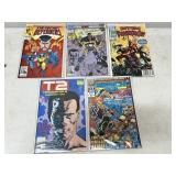 5 Assorted #1 Issue Marvel Comics