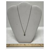 14 Karat Gold Opal Pendant Necklace