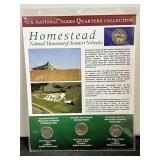 Homestead Quarter & Stamp Collection