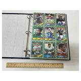 Binder Of Topps 1986 Football Cards
