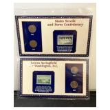 1955-1958 Wheat Penny & Stamp Collection