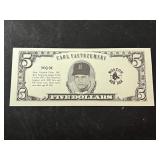 $5 Carl Yastrzemski Commemorative Note