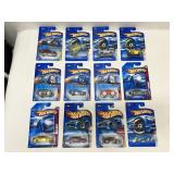 12 New Hot Wheels Toy Cars