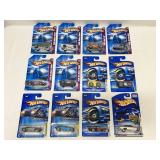 12 New Hot Wheels Toy Cars