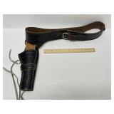 Western Leather Revolver Holster