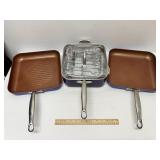 3 New Simply Ming Frying Pans