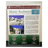 Mount Rushmore Quarter & Stamp Collection