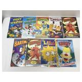 9 Assorted #1 Issue Bongo Comics