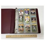 Binder Of Topps Turkey Red Baseball Cards