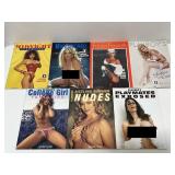 7 Assorted Playboy Supplement Magazines