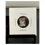 Liberty 1 G Silver Bar