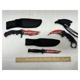 3 Piece Keep America Great Tactical Knife Set