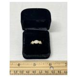 14 Karat Gold Diamond Ring