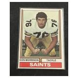 1974 Topps Don Morrison Card