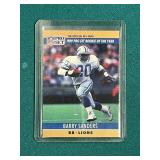 1990 Pro Set Barry Sanders Blank Back