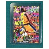 Kobe Bryant 1996 Flair Hot Numbers Promo Card