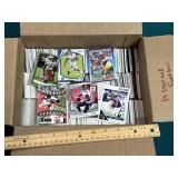 Box of Assorted Football Cards
