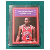 Michael Jordan 1984 USA Olympic Rookie Promo Red