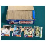 Box of Topps Baseball Picture Cards
