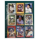 9 Assorted Brewers Cards