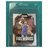 Victor Wembanyama Prizm Fireworks Rookie