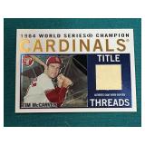 2005 Topps Pristine Legends Tim McCarver Jersey